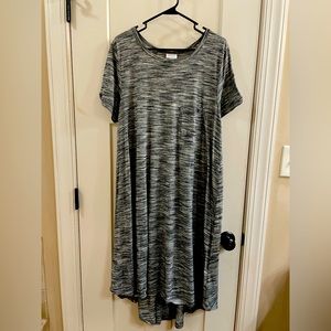 LuLaRoe Carly, XL, black and white